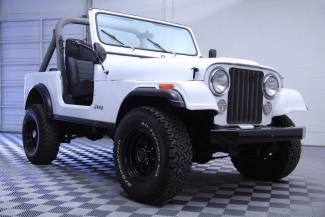 1986 jeep cj7 frame off restoration with new corvette 327 v8 auto with lift!