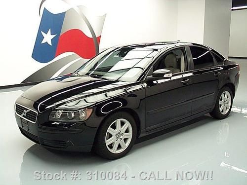 2007 volvo s40 2.4i leather sunroof alloy wheels 61k mi texas direct auto