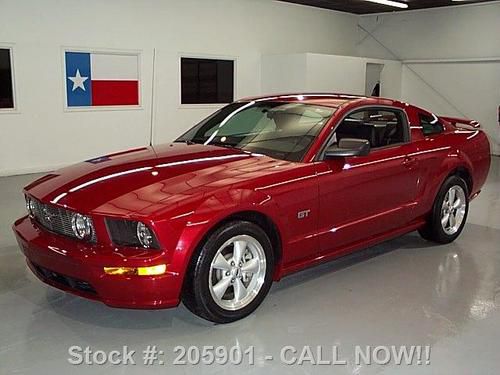 2008 ford mustang gt premium 5-spd leather spoiler 28k! texas direct auto