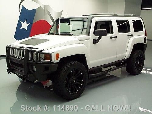 2010 hummer h3 4x4 auto sunroof leather 20" wheels 40k texas direct auto