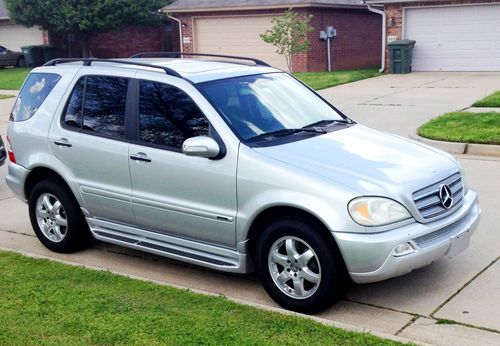 2003 mercedes benz ml500 inspiration package*excellent shape*** low starting bid