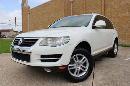 2008 volkswagen touareg 2 one owner loaded low miles lthr tow pkg free shipping