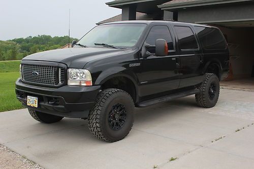 2000 ford excursion limited sport utility 4-door 7.3l lifted