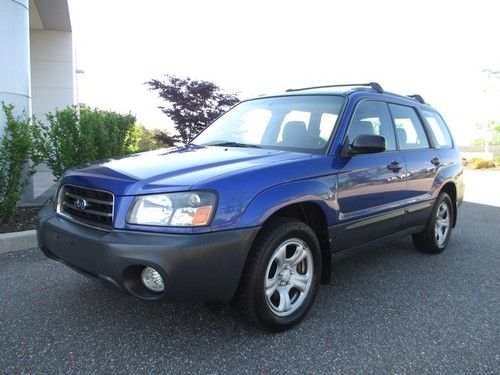 2003 subaru forester 2.5x 1 owner sharp color extra clean