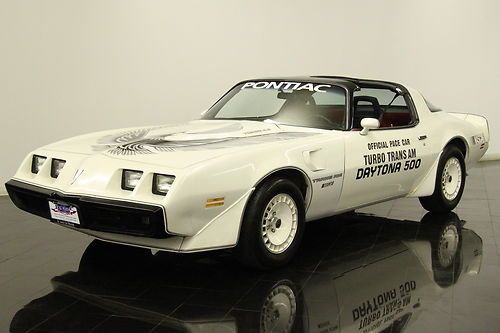 1981 pontiac trans am special nascar edition daytona pace car 301ci v8 automatic