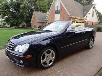 Nonsmoker, clk550, pwr convertible top, amg package, new tires, perfect carfax!