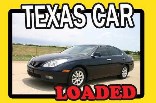 Texas car fully loaded es330 auto,v6 3.3l roof,leather, autocheck 85pic video $$
