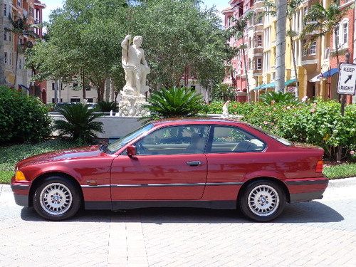 1995 bmw 318is base coupe 2-door 1.8l*1 owner*clean carfax*mint cond.gas sipper!