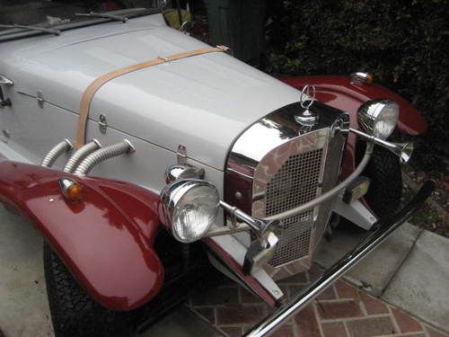 Mercedes benz  1937 replicar, built 1970 9 actual miles, completed 2012