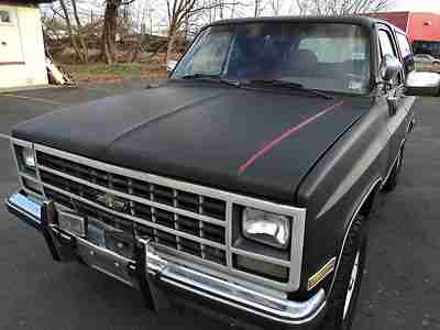 Buy used 89 Chevy Chevrolet K5 Blazer 4wd 4x4 Truck Plow ... Buy used 89 Chevy Chevrolet K5 Blazer 4wd 4x4 Truck Plow ...