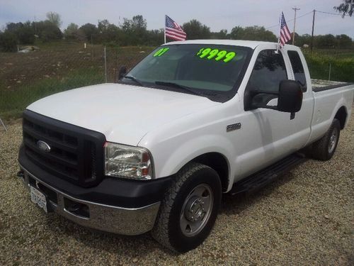 2007 ford f-250 super duty xl extended cab pickup 4-door 5.4l
