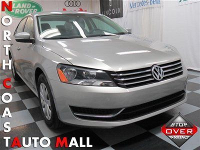 2013(13)passat s 2.5 fact w-ty only 15k silver/gray keyless phone save huge!!!