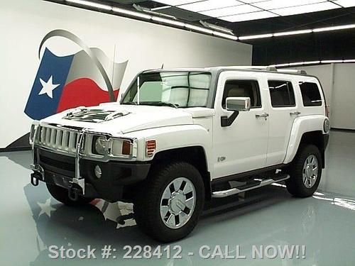 2007 hummer h3 4x4 auto heated leather sunroof only 67k texas direct auto