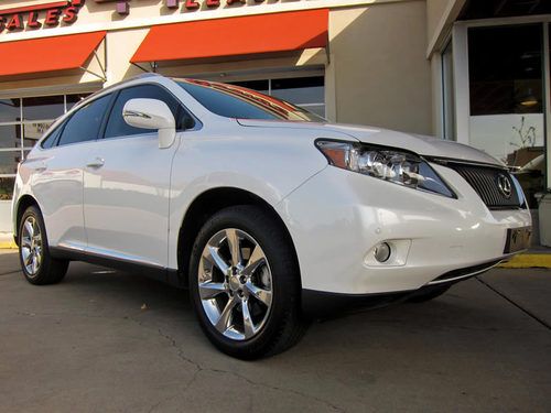 2012 lexus rx350, 1-owner, leather, 19" chrome wheels, moonroof, more!