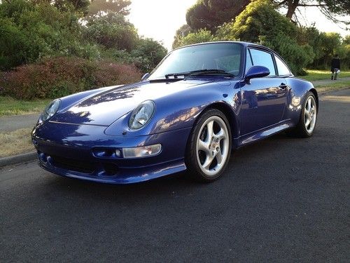 1998 porsche 993 carrera s coupe zenith blue