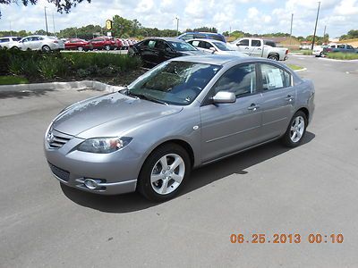 2004 mazda3 4 dr. automatic low mileage sunroof one owner clean car-fax