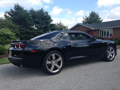 2010 chevrolet camaro ss 2ss 6.2l v8 rs black leather seats no reserve!!!!!!!!!!