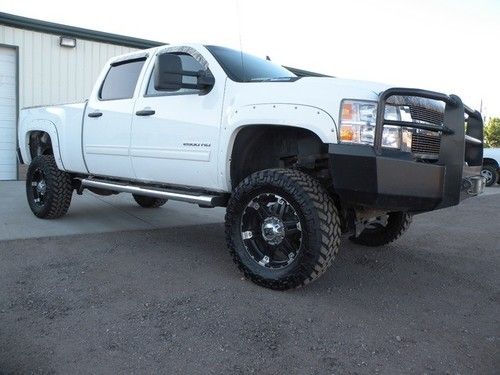 2011 chevrolet 2500 4x4 duramax diesel crew cab short bed automatic lifted