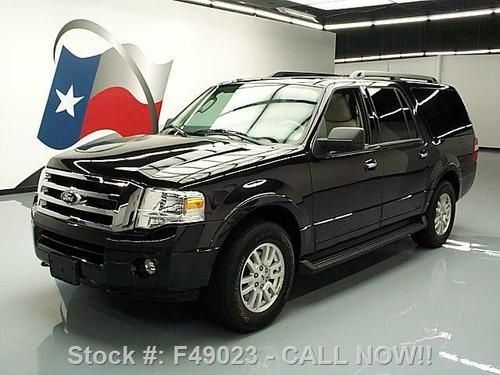 2012 ford expedition el 4x4 sunroof 8-pass 3rd row 28k texas direct auto