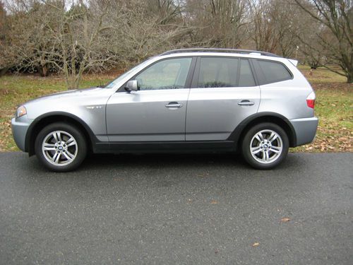 Bmw x3 2006 6-speed manual transmission and navigation