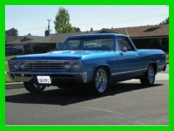 1967 chevy el camino recently restored w/ less than 50 miles rwd 8 cylinder