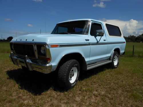 1978 ford bronco custom