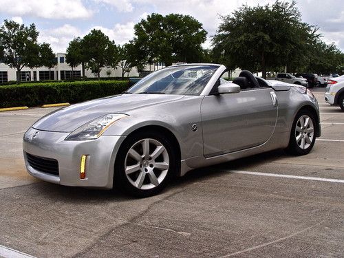 2005 nissan 350z roadster touring convertible navigation leather dvd