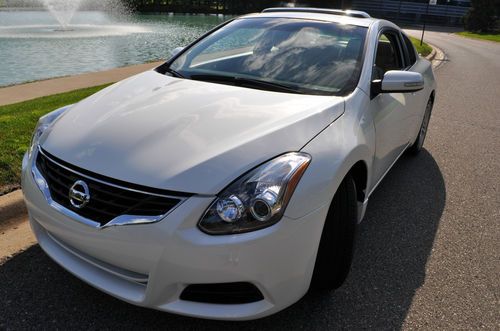 White Nissan Altima >> Buy used 2012 Nissan Altima S Coupe 2-Door 2.5L,Sunroof, Salvage, No Reserve in Dearborn ... White Nissan Altima >> Buy used 2012 Nissan Altima S Coupe 2-Door 2.5L,Sunroof, Salvage, No Reserve in Dearborn ...