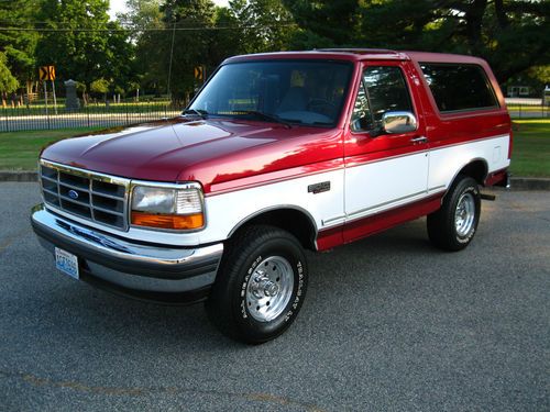 1994 bronco 108k act miles! original paint! 5.8 v8 tow package  mint condition!