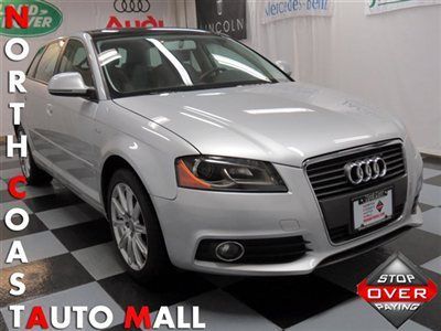 2010(10) a3 turbo auto awd silver/gray leather panorama roof save huge!!