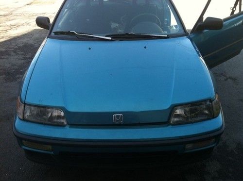 Honda Civic Coupe For Sale >> Buy used 1991 honda crx si 5 speed civic hatchback low ... Honda Civic Coupe For Sale >> Buy used 1991 honda crx si 5 speed civic hatchback low ...