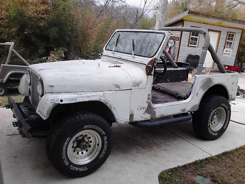 1984 jeep cj7 4x4 6 cyl 258 manual transmission, extra frame &amp; wrangler tub n