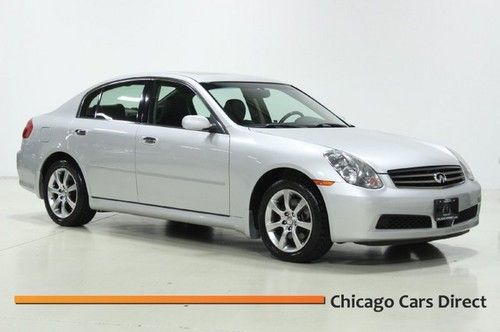 06 g35x awd navigation premium xm bluetooth clean one owner rare opts