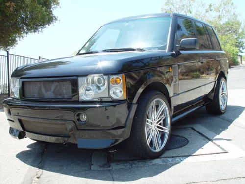 2003 land rover range rover hse svc pkg one of a kind no reserve