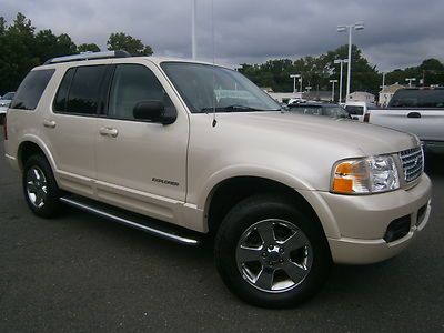 One owner low reserve clean 2005 ford explorer limited 4x4 vd 3rd row rear dvd