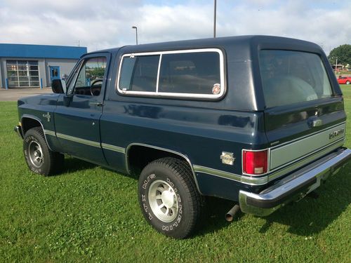 Buy used 1987 CHEVROLET K5 BLAZER 4X4 SILVERADO in ... Buy used 1987 CHEVROLET K5 BLAZER 4X4 SILVERADO in ...