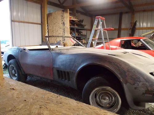 1968 corvette convertible project
