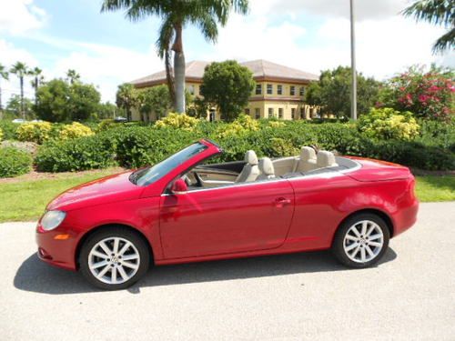 2007 florida volkswagen eos 2.0t turbo! 1-owner! new t-belt and serviced!