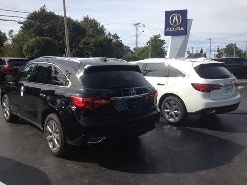 2014 acura mdx advance/entertainment package