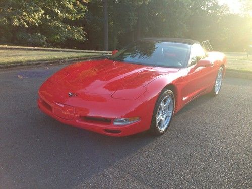 1999 chevrolet corvette no reserve!! *only 1700 miles!* time capsule! like new!!