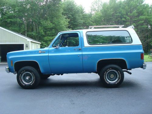 Buy used 1976 Chevy Truck/ K-5 Blazer Custom Deluxe 350 ...