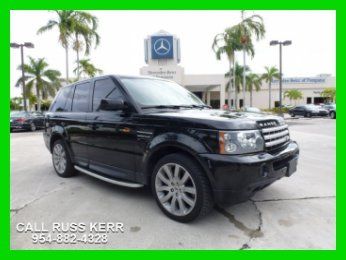 2007 range rover sport supercharged used 4.2l v8 32v automatic 4wd suv premium