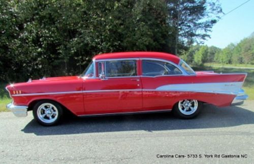 1957 chevy bel air  complee frame off restoration!