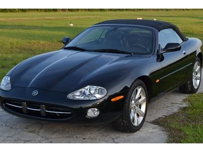 03 jaguar xk8, black beauty, 49k miles, navigation, heated seats, 19" wheels wow