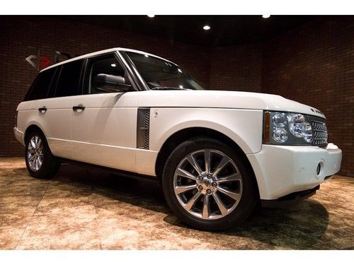 2008 land rover range rover supercharged automatic 4-door suv