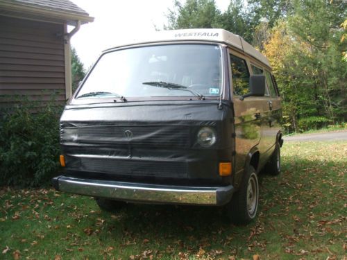 1984 vw vanagon camper westfilla, wolfsburg edition