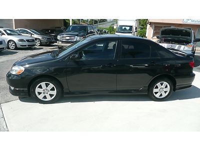 2004 toyota corolla s. 1 owner automatic transmission very clean sunroof