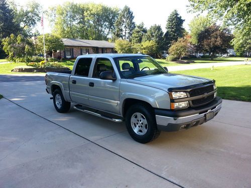 2004 chevrolet silverado 1500 z71 4x4 true 4 door truck,