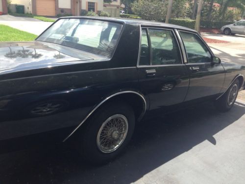 1988 chevy caprice box chevy new paint new tires tune up body work black nice so