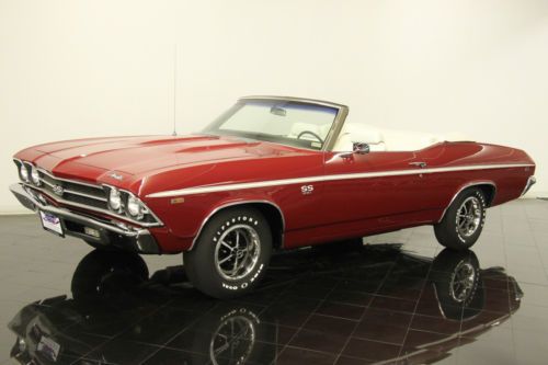 1969 chevrolet chevelle ss convertible restored 454ci 466 hp v8 4 speed ac